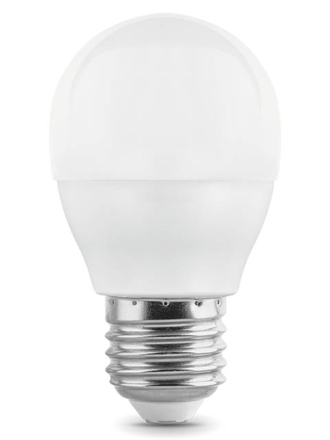 

Лампочка Gauss E27 Шар-dim 7W 590Lm 4100K 105102207-D, 105102207-D