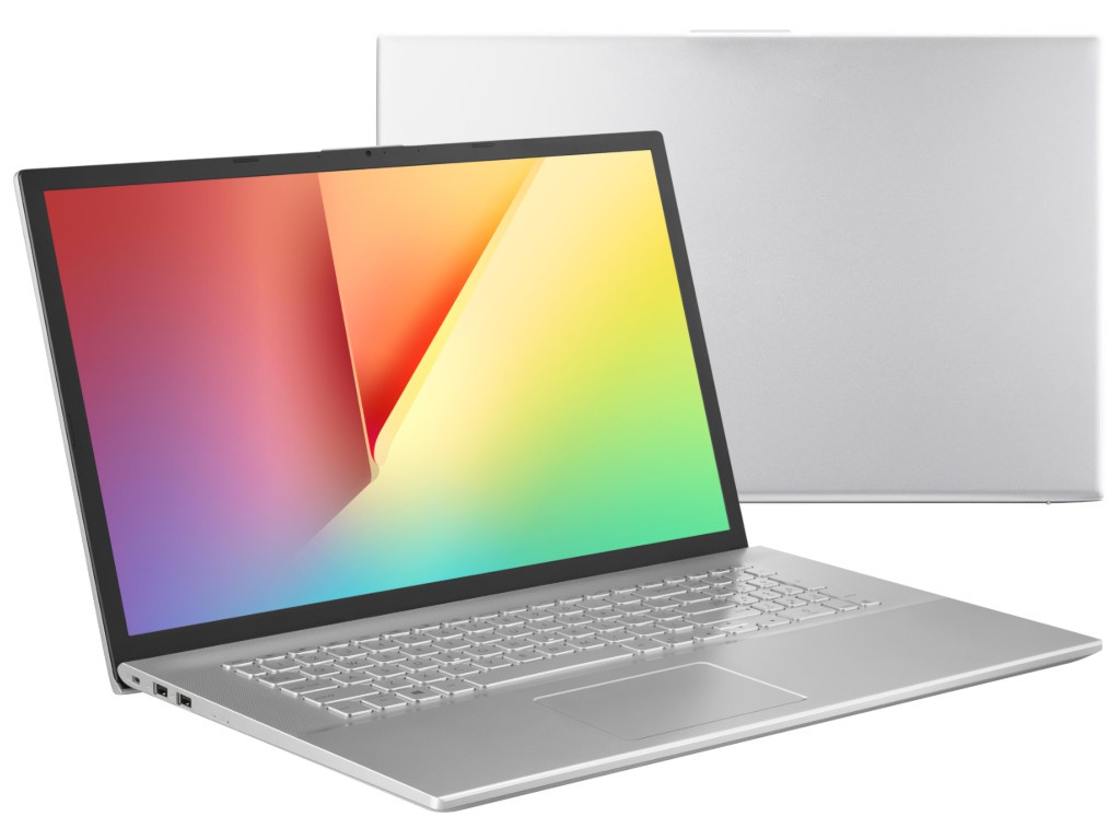 

Ноутбук ASUS VivoBook X712FB-BX014T 90NB0L41-M00140 (Intel Core i5-8265U 1.6 GHz/8192Mb/1000Gb+128Gb SSD/No ODD/nVidia GeForce MX 110 2048Mb/Wi-Fi/Bluetooth/Cam/17.3/1600x900/Windows 10), VivoBook X712FB-BX014T