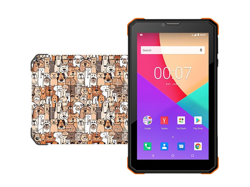 

Планшет BQ 7098G Armor Power Print 1 (Unisoc SC7731E 1.3GHz/1024Mb/8Gb/3G/GPS/Wi-Fi/Bluetooth/Cam/7.0/1024x600/Android), 7098G Armor Power