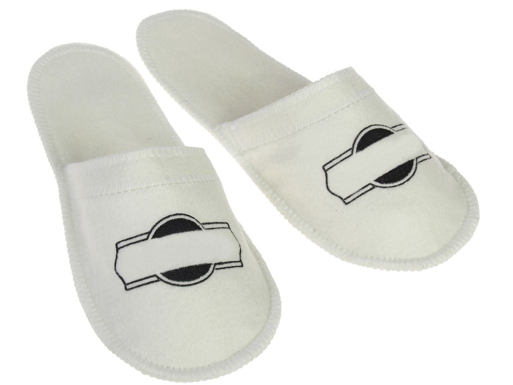 

Тапочки для бани Добропаровъ White-Black 3341053, 3341053