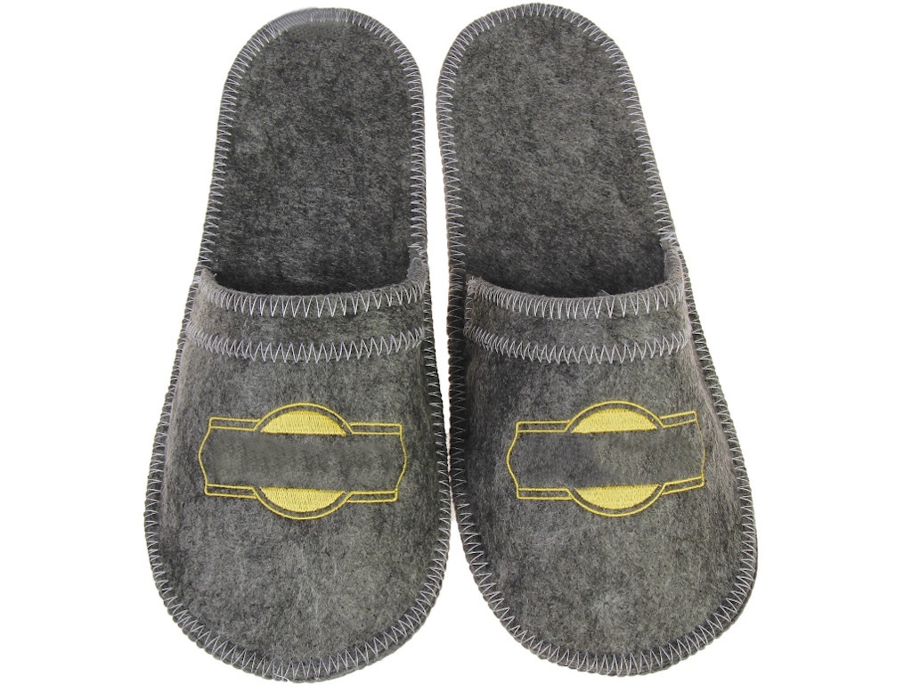 

Тапочки для бани Добропаровъ Grey-Gold 3341054, 3341054