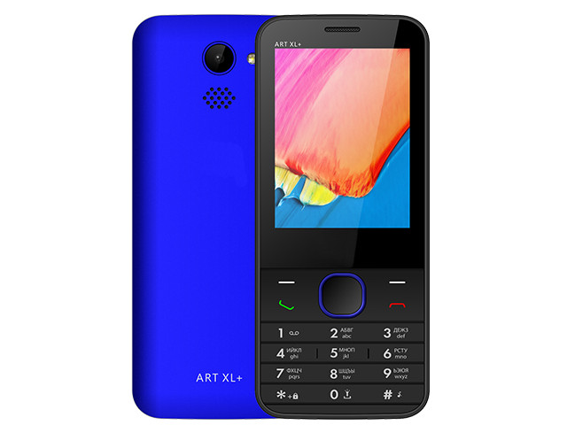 

Сотовый телефон BQ 2818 ART XL+ Blue, 2818 ART XL+