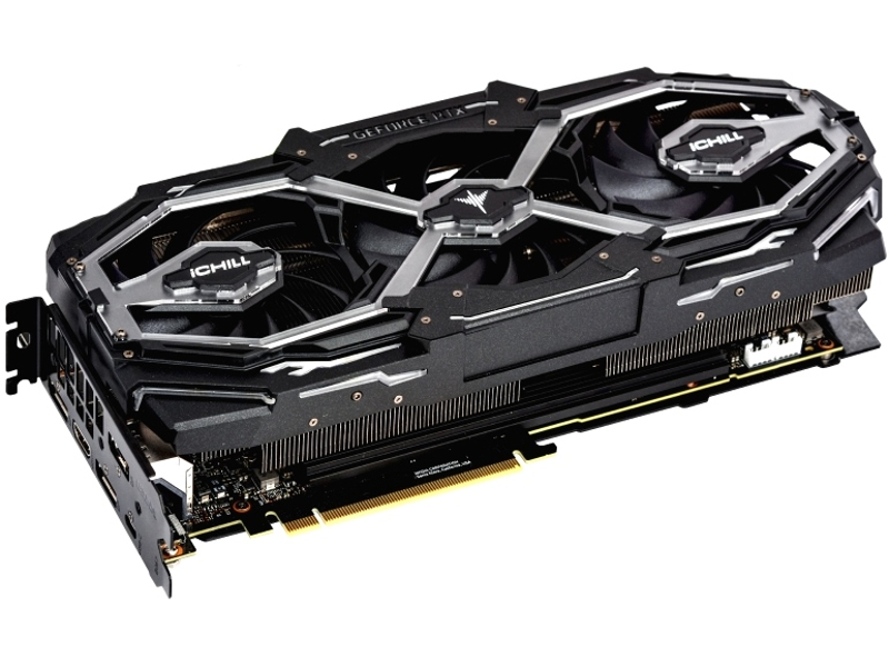 фото Видеокарта Inno3D GeForce RTX 2080 Super iChill X3 Ultra 1650Mhz PCI-E 3.0 8192Mb 15.5Gbps 256-bit 3xDP HDMI C208S3-08D6X-1780VA26