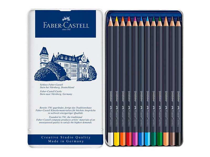 

Карандаши цветные Faber-Castell Goldfaber 12 цветов 114712, 114712