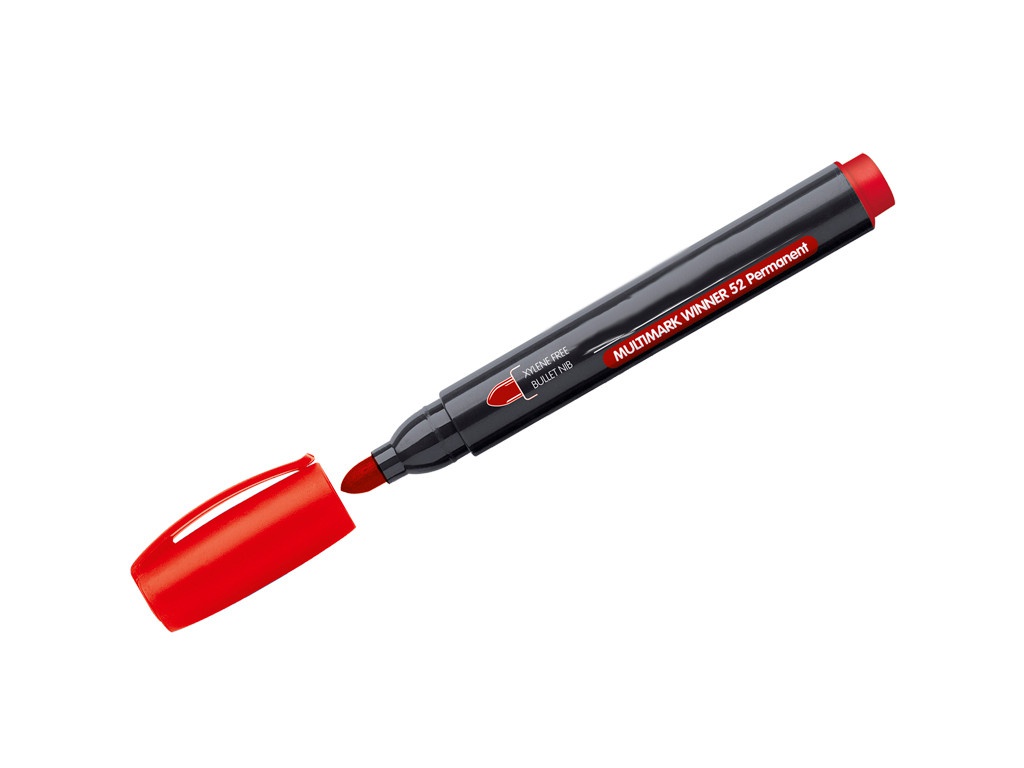 

Маркер Faber-Castell Multimark Winner 52 2.8mm Red 157821, Multimark Winner 52