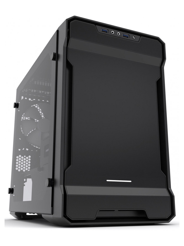 фото Корпус Phanteks Enthoo Evolv ITX Tempered Glass Mini ITX Black PH_ES215PTG_BK