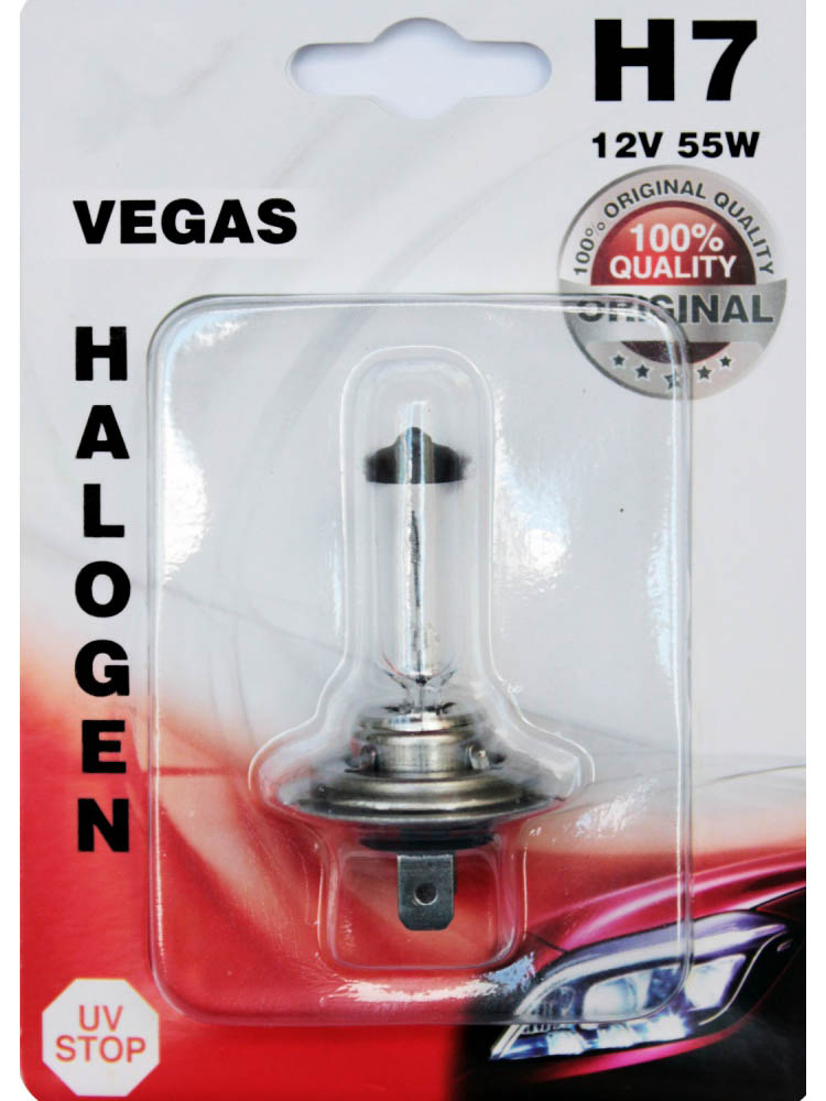 фото Лампа AVS Vegas H7 12V 55W (1 штукa) A78483S