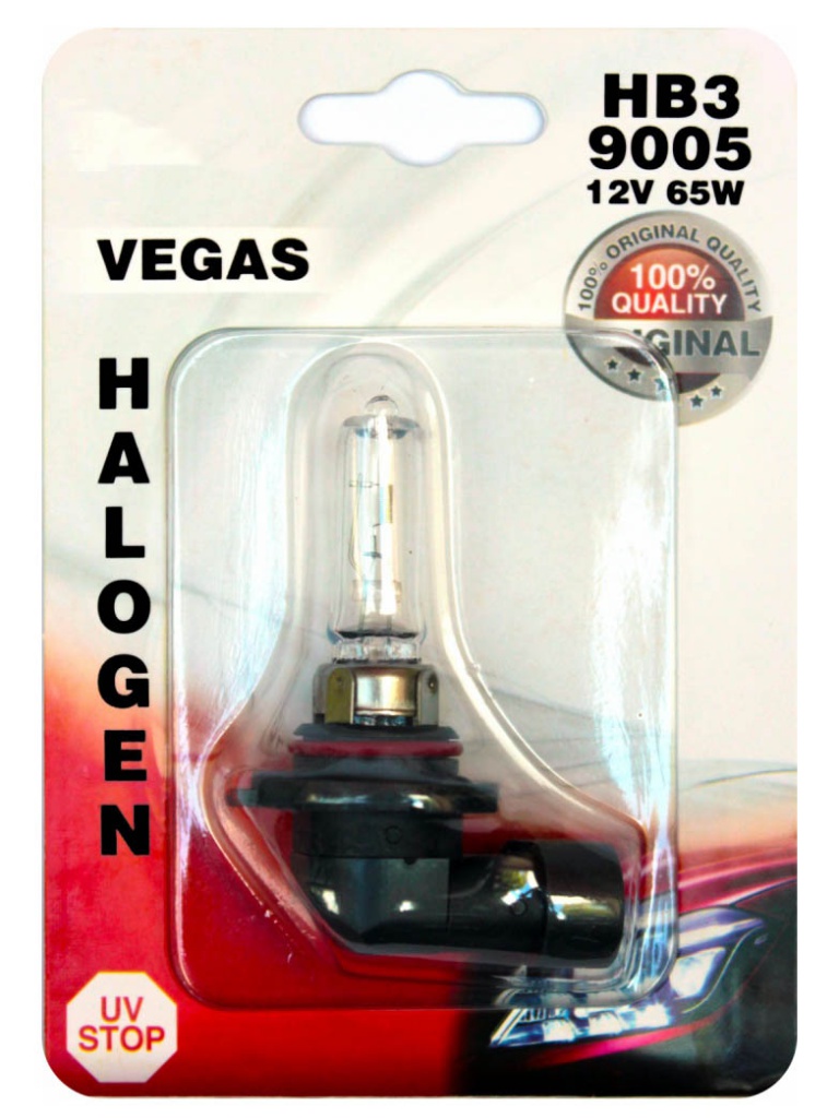 

Лампа AVS Vegas HB3/9005 12V 65W (1 штукa) A78485S, Vegas HB3/9005 12V 65W