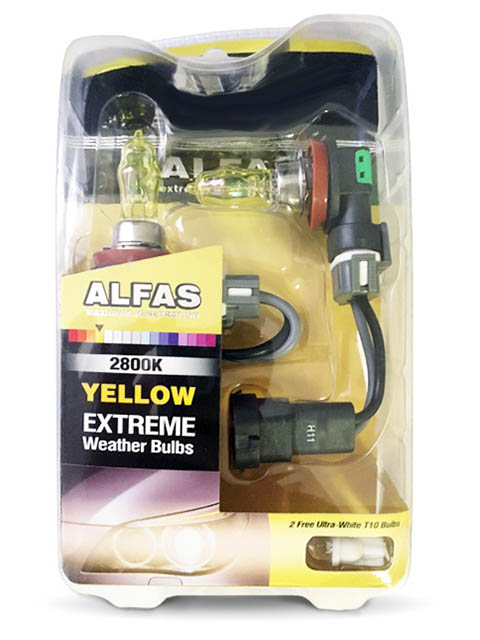 фото Лампа avs alfas extreme weather h11 12v 85w t10 2800к 2+2шт a07228s