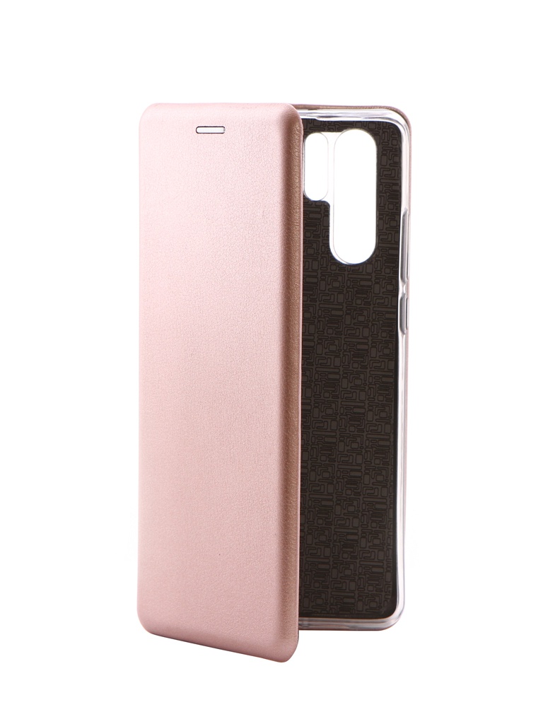 

Чехол Innovation для Huawei P30 Pro Book Silicone Magnetic Rose Gold 15457, 15457