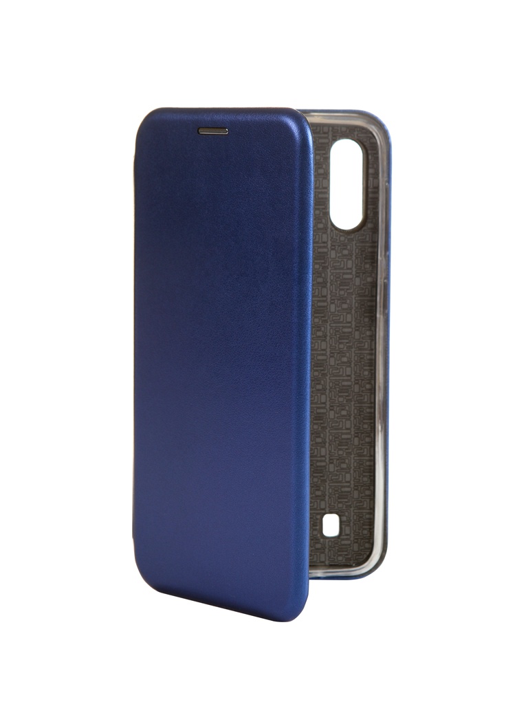 Чехол Innovation для Samsung Galaxy M10 Book Silicone Magnetic Blue 15518