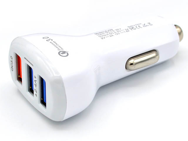 

Зарядное устройство Innovation AZU-1QC USB QC3.0 - 2xUSB 2.4A White 14785, AZU-1QC