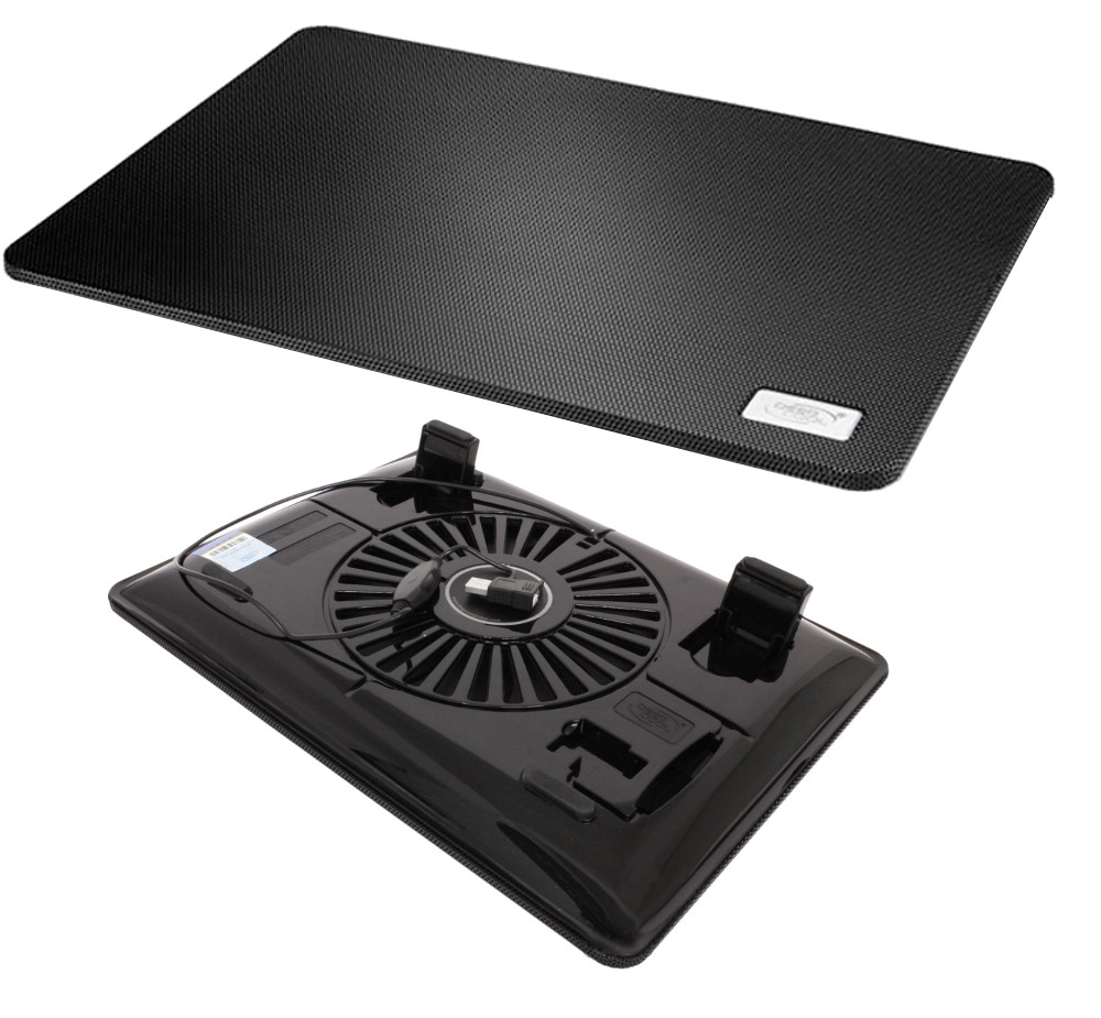Подставка для ноутбука DeepCool N1 Black подставка для ноутбука deepcool multi core x6 dp n422 mcx6