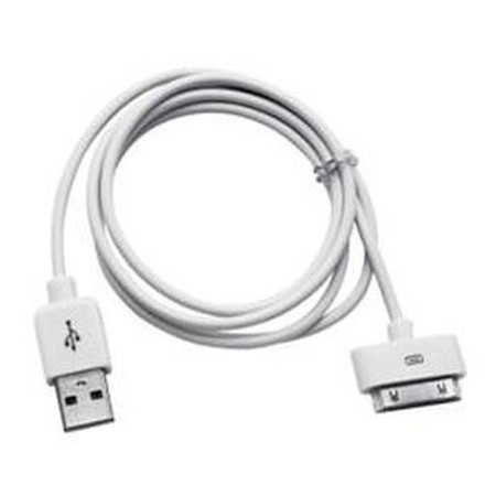 Аксессуар Кабель USB Gembird для iPhone / iPod / iPad 1m CC-USB-AP1MW White кабель olmio mfi usb 2 0 apple iphone ipod ipad 8pin 1м белый