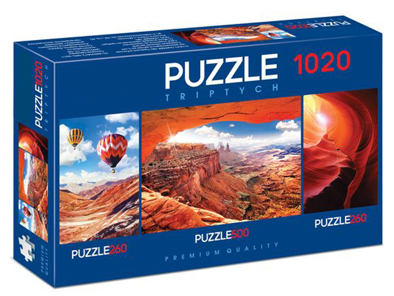 

Пазл Hatber Premium Triptych Adventure 1020ПЗ2_20928, Adventure