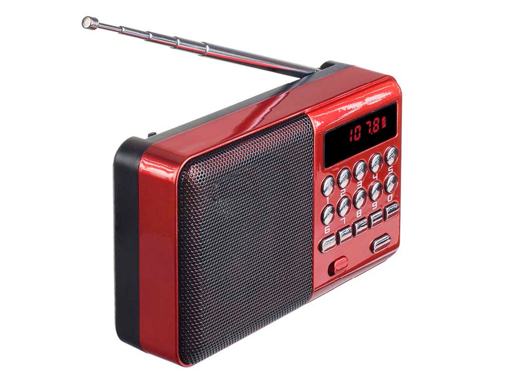 Радиоприемник Perfeo i90 PF_4871 Red радиоприемник perfeo palm red