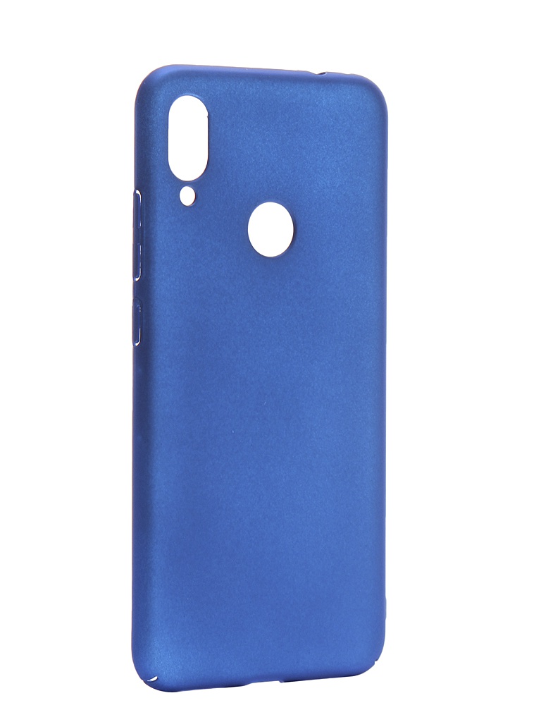 фото Аксессуар Чехол iBox для Xiaomi Redmi Note 7 Fresh Soft Touch Blue УТ000018494