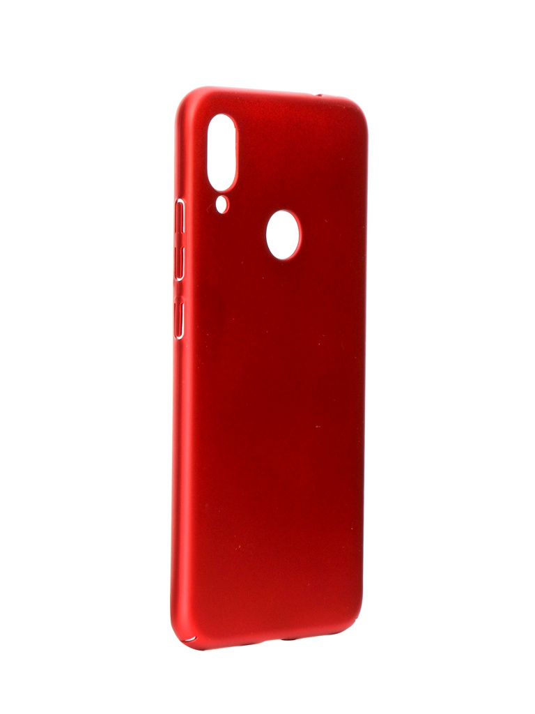 фото Аксессуар Чехол iBox для Xiaomi Redmi Note 7 Fresh Soft Touch Red УТ000018493