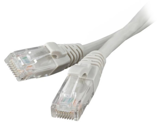 фото Сетевой кабель ripo utp cat.5e rj45 0,5m gray 003-300009/600