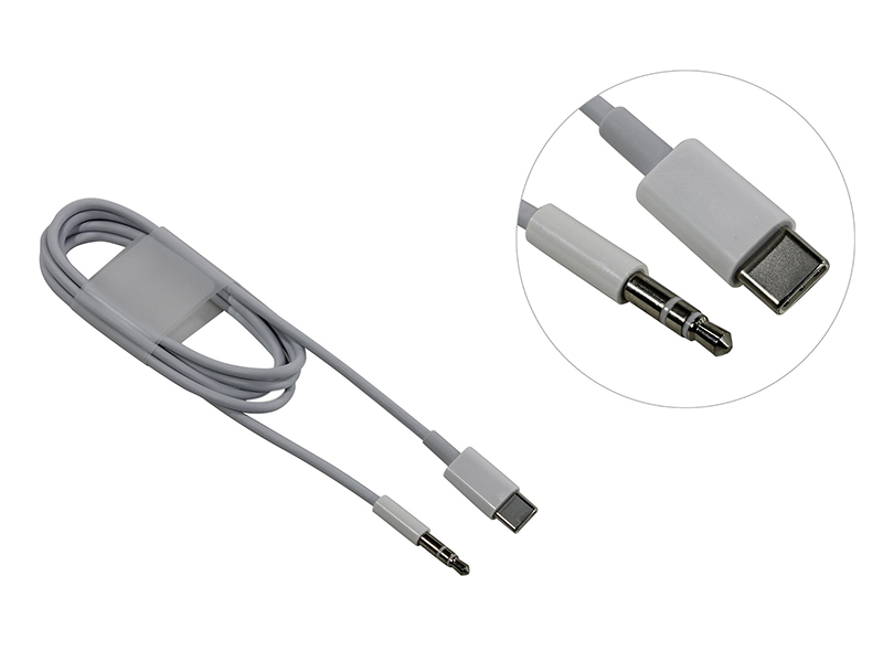 цена Аксессуар KS-is KS-377 USB Type C - AUX Silver
