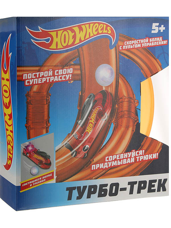 

Автотрек 1Toy Hot Wheels Турбо-трек 20 дет. Т14096, Т14096