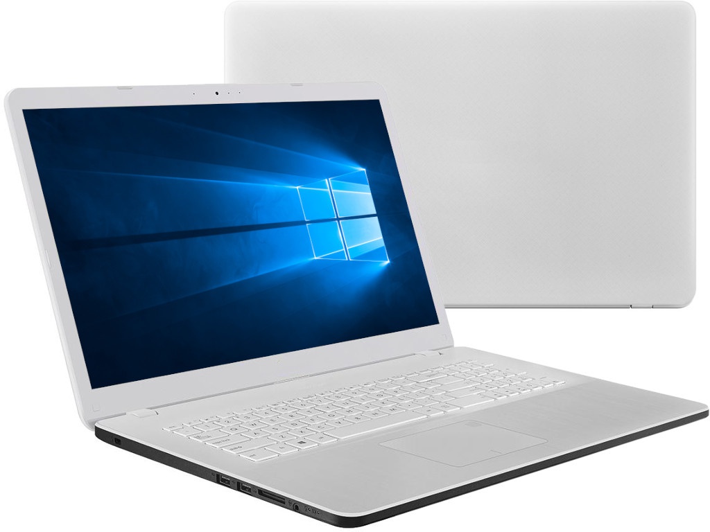 

Ноутбук ASUS X705UA-GC877T 90NB0EV2-M11650 (Intel Pentium 4417U 2.3GHz/4096Mb/256Gb SSD/No ODD/Intel HD Graphics/Wi-Fi/17.3/1920x1080/Windows 10 64-bit), 90NB0EV2-M11650