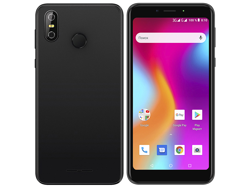 

Сотовый телефон teXet TM-5583 Pay 5.5 3G Black, TM-5583