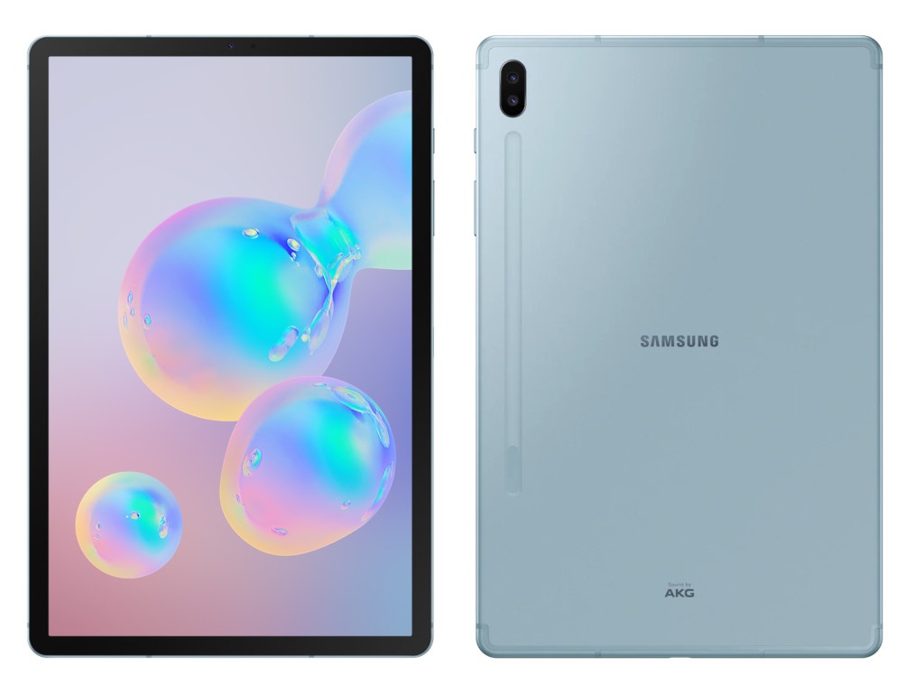 фото Планшет samsung galaxy tab s6 10.5 sm-t860 - 128gb light blue sm-t860nzbaser (6144mb/128gb/gps/wi-fi/bluetooth/cam/10.5/2560x1600/android)