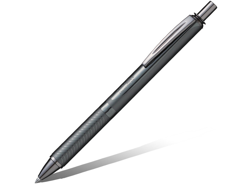 

Ручка гелевая Pentel Energel Sterling корпус Graphite, стержень Black BL407MA-A, BL407MA-A