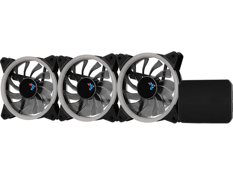 

Вентилятор AeroCool Fan Rev RGB Pro 3x120mm 4713105962949, Fan Rev RGB Pro