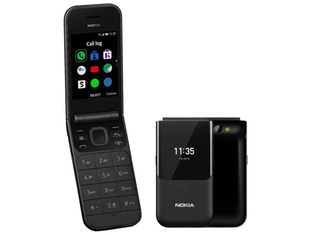 Сотовый телефон Nokia 2720 Flip Dual Sim (TA-1175) Black