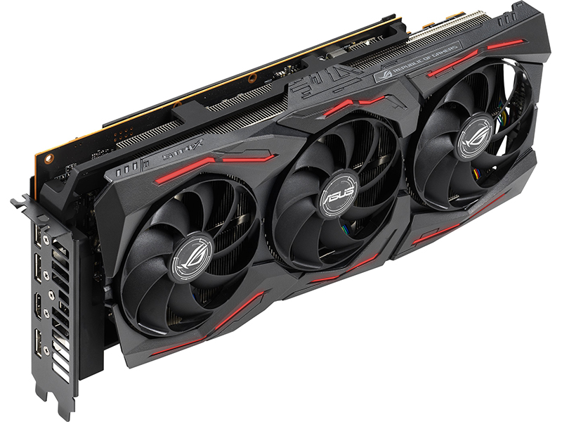 

Видеокарта ASUS AMD Radeon RX 5700XT 1840Mhz PCI-E 4.0 8192Mb 14000Mhz 256 bit 3xDP HDMI ROG-STRIX-RX5700XT-O8G-GAMING, ROG-STRIX-RX5700XT-O8G-GAMING