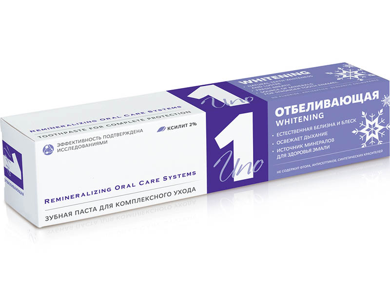 фото Зубная паста R.O.C.S. UNO Whitening 74g 03-09-001