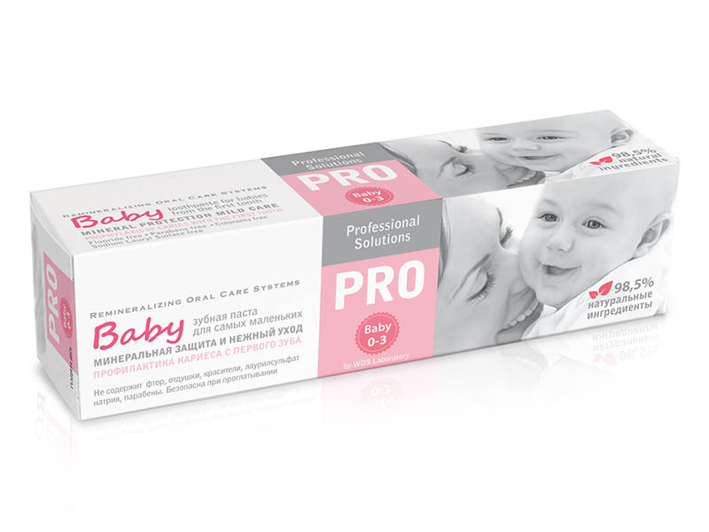 фото Зубная паста R.O.C.S. PRO Baby Минеральная защита и нежный уход 45g 03-08-004