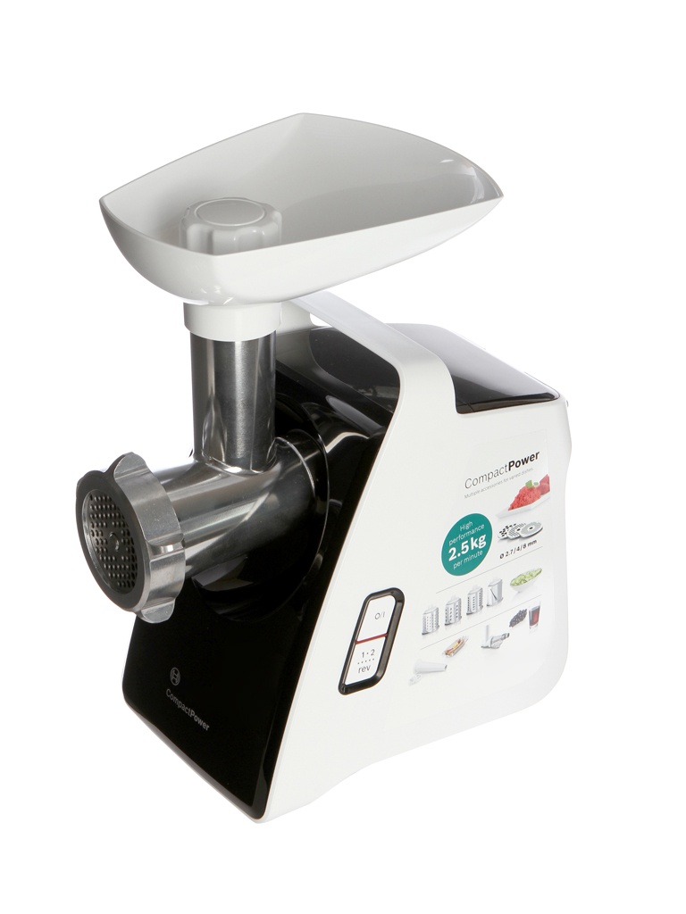 

Мясорубка Bosch CompactPower 500W Black MFW3X17B, CompactPower 500W