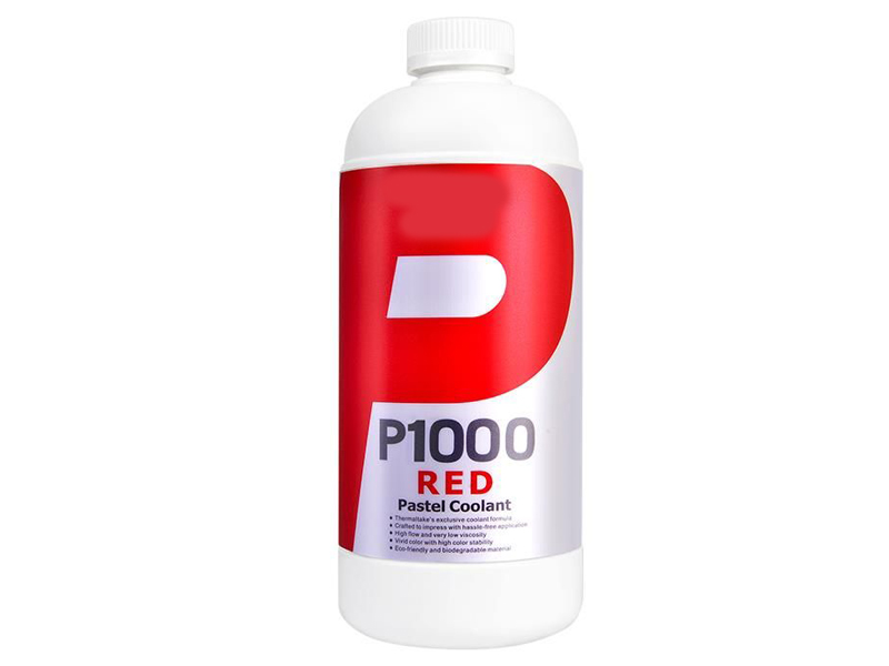 

Хладагент для СВО Thermaltake P1000 Pastel Coolant 1000ml Red CL-W246-OS00RE-A, P1000 Pastel Coolant