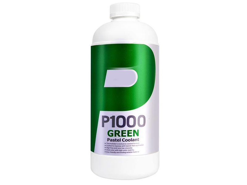 

Хладагент для СВО Thermaltake P1000 Pastel Coolant 1000ml Green CL-W246-OS00GR-A, P1000 Pastel Coolant