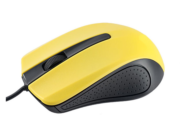 

Мышь Perfeo Rainbow USB 1.8m Black-Yellow PF_3443, Rainbow