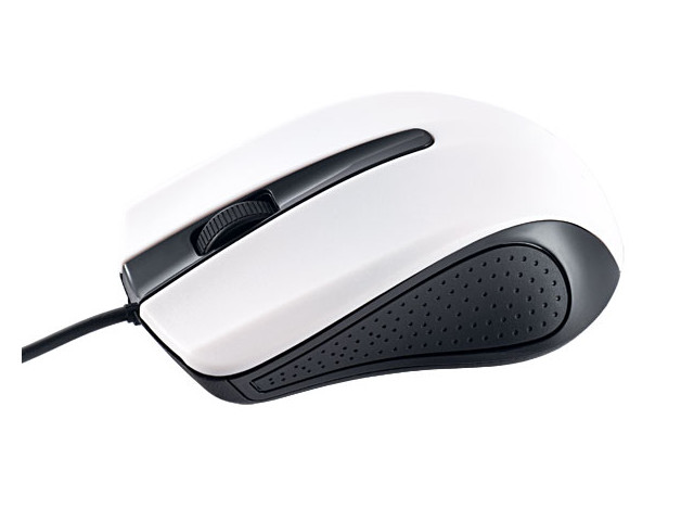 

Мышь Perfeo Rainbow USB 1.8m Black-White PF_3440, Rainbow