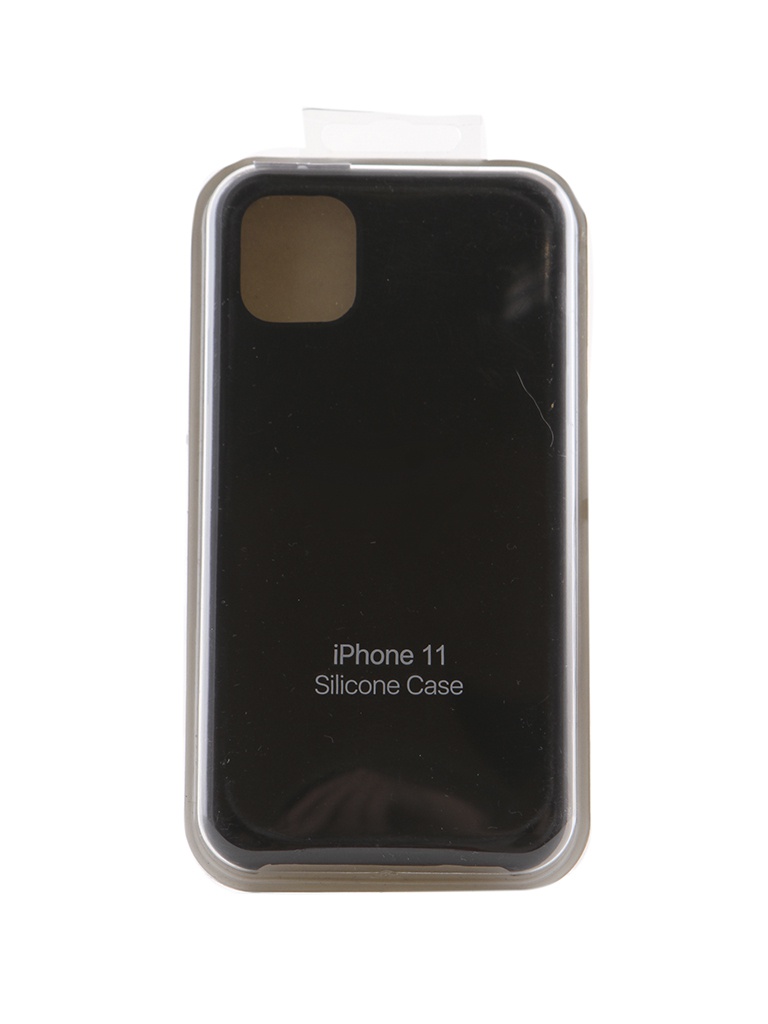 Zakazat.ru: Чехол Innovation для APPLE iPhone 11 Silicone Black 16462