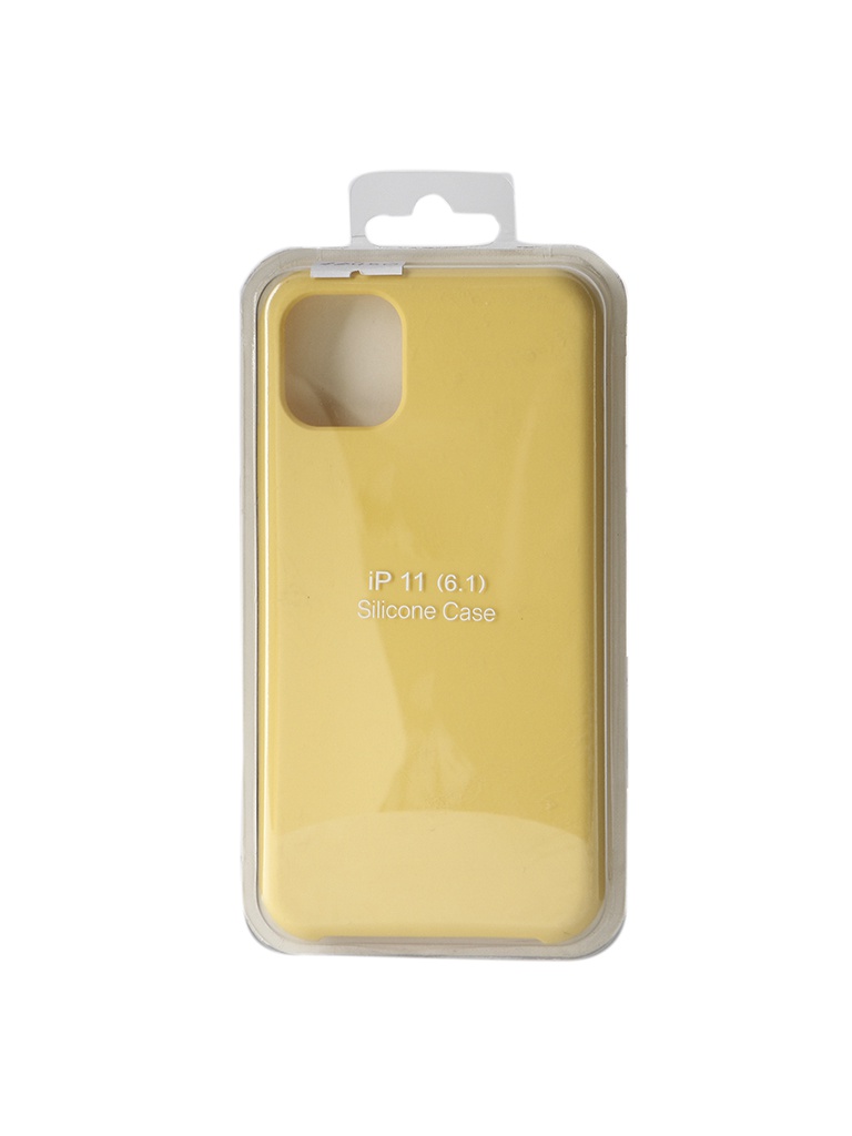 Zakazat.ru: Чехол Innovation для APPLE iPhone 11 Silicone Yellow 16450