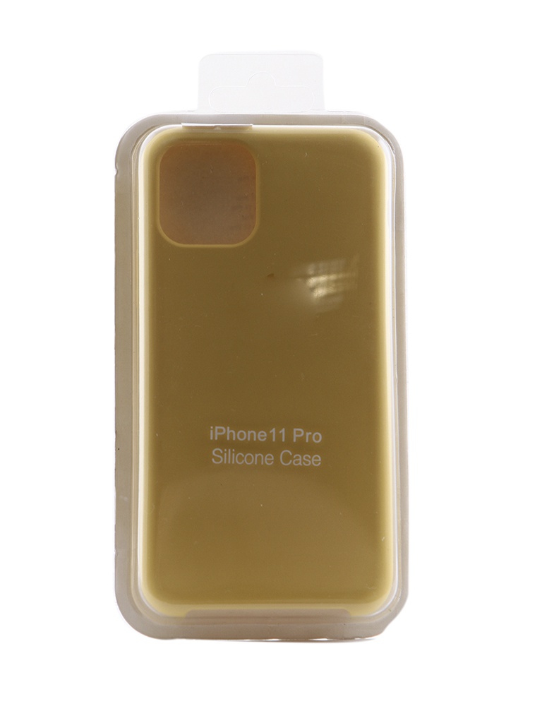 Чехол Innovation для APPLE iPhone 11 Pro Silicone Yellow 16431