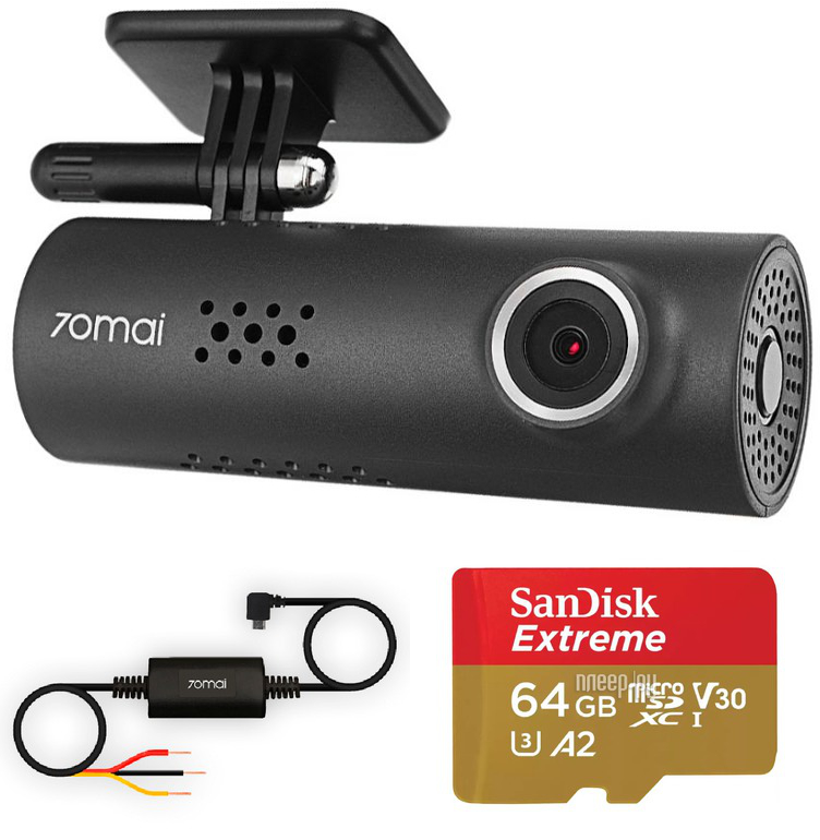 Видеорегистратор 70mai Dash Cam Smart 1S Midrive D06 Выгодный набор + серт. 200Р!!!