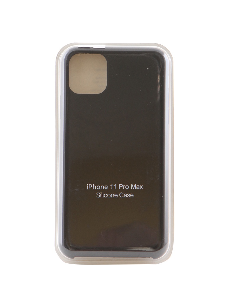 

Чехол Innovation для APPLE iPhone 11 Pro Max Silicone Case Black 16474, APPLE iPhone 11 Pro Max