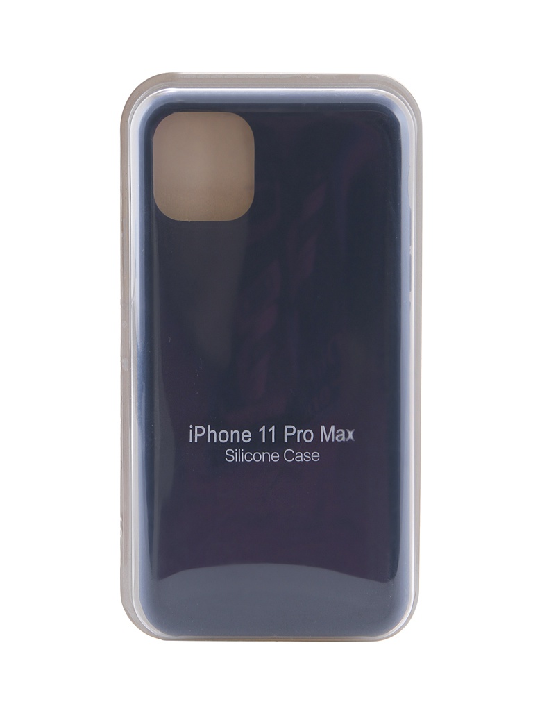 

Аксессуар Чехол Innovation для APPLE iPhone 11 Pro Max Silicone Case Dark Blue 16440, APPLE iPhone 11 Pro Max
