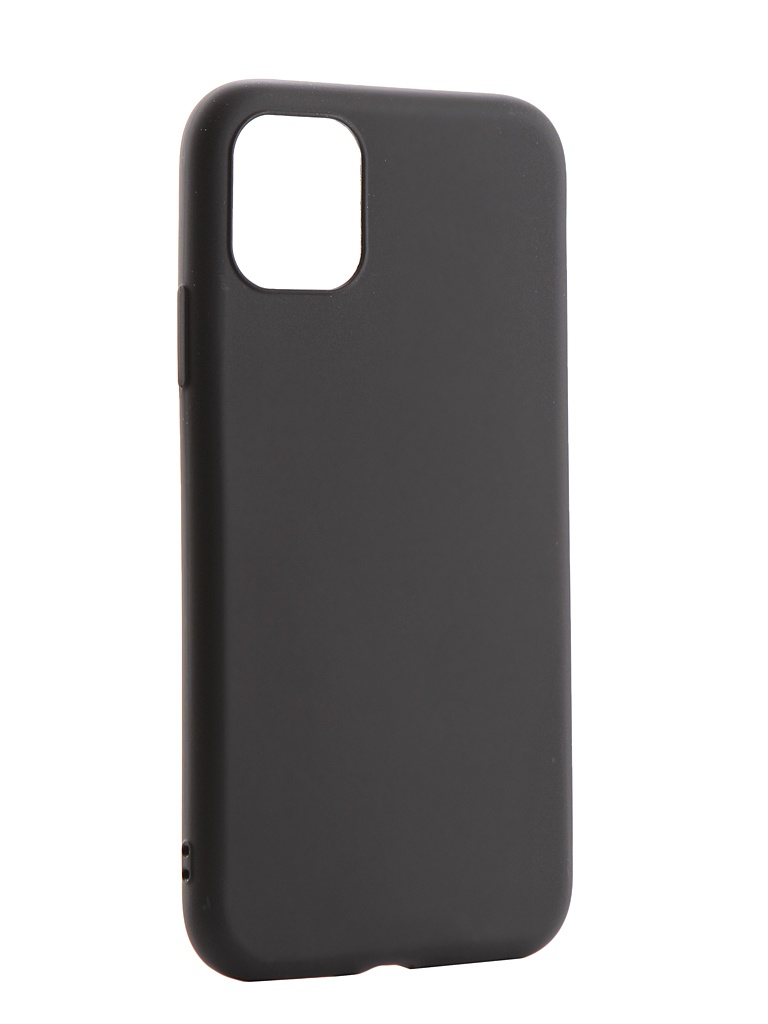 Чехол Zibelino для APPLE iPhone 11 Soft Matte Black ZSM-APL-11-BLK для смартфона soft matte для apple iphone 12 pro max зеленая окантовка