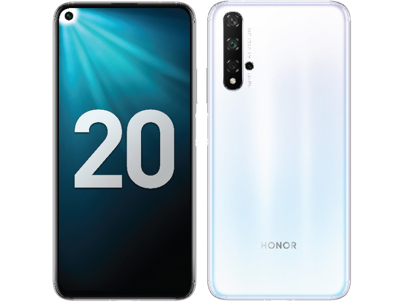 

Сотовый телефон Honor 20 128Gb Icelandic Frost, 20 128Gb