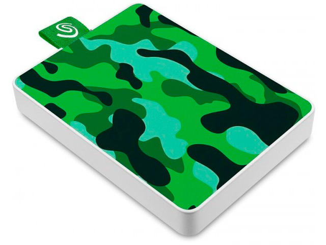 фото Жесткий диск seagate one touch ssd special edition 500gb stje500407 green