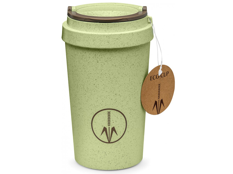 фото Термокружка walmer eco cup 400ml green w24201802