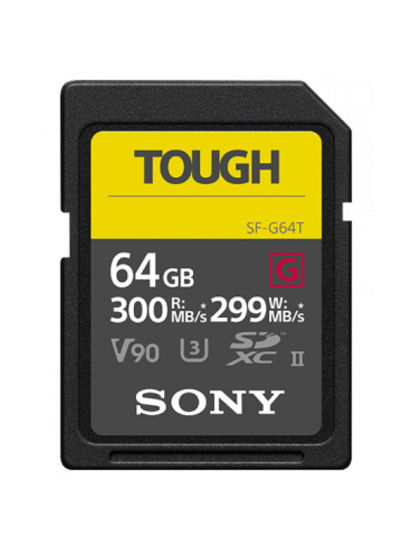 фото Карта памяти 64Gb - Sony Tough Class 10 SDXC UHS-II SF64TG